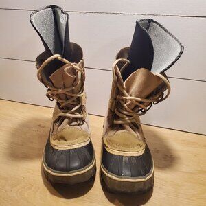 Viking Insulated Waterproof Rubber Snow Work Boots Men size 8-9